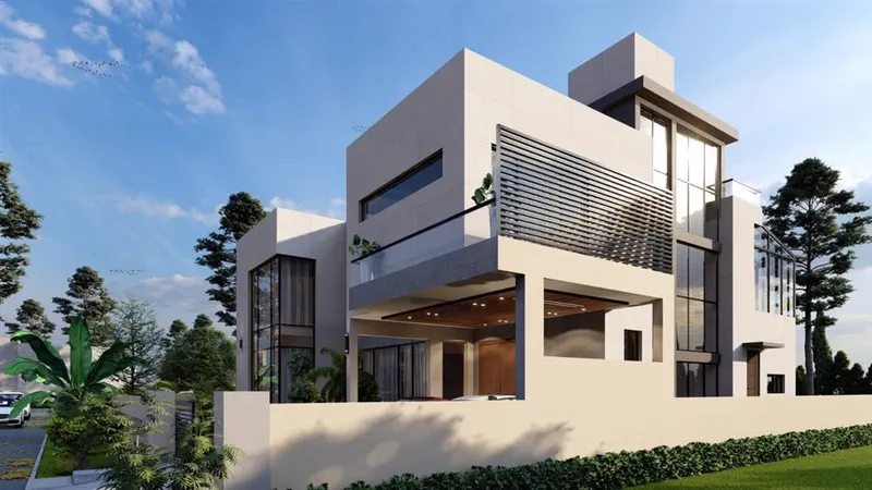 Modern architectural design concept by Planet Builders