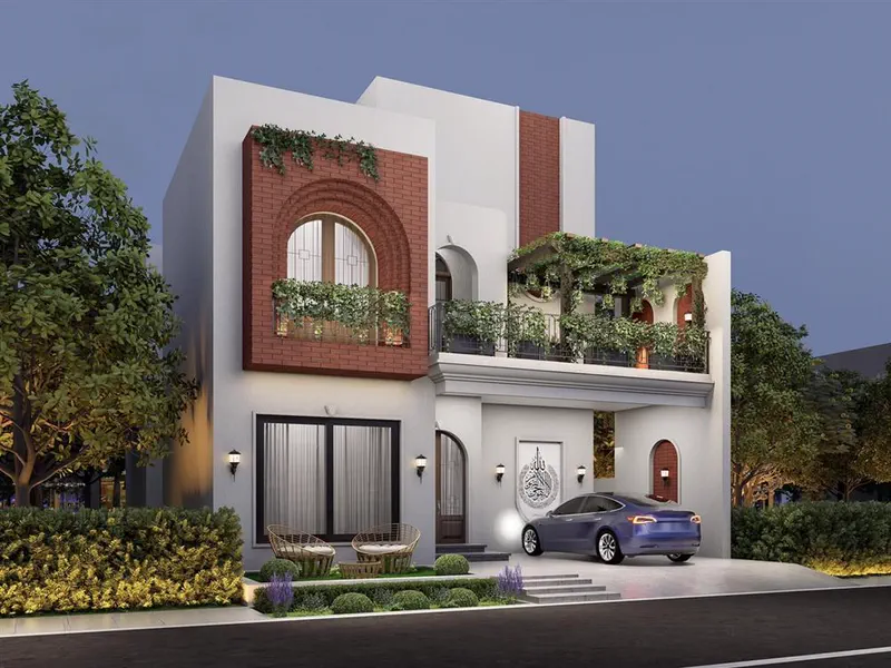 Mediterranean-style architectural design concept by Planet Builders